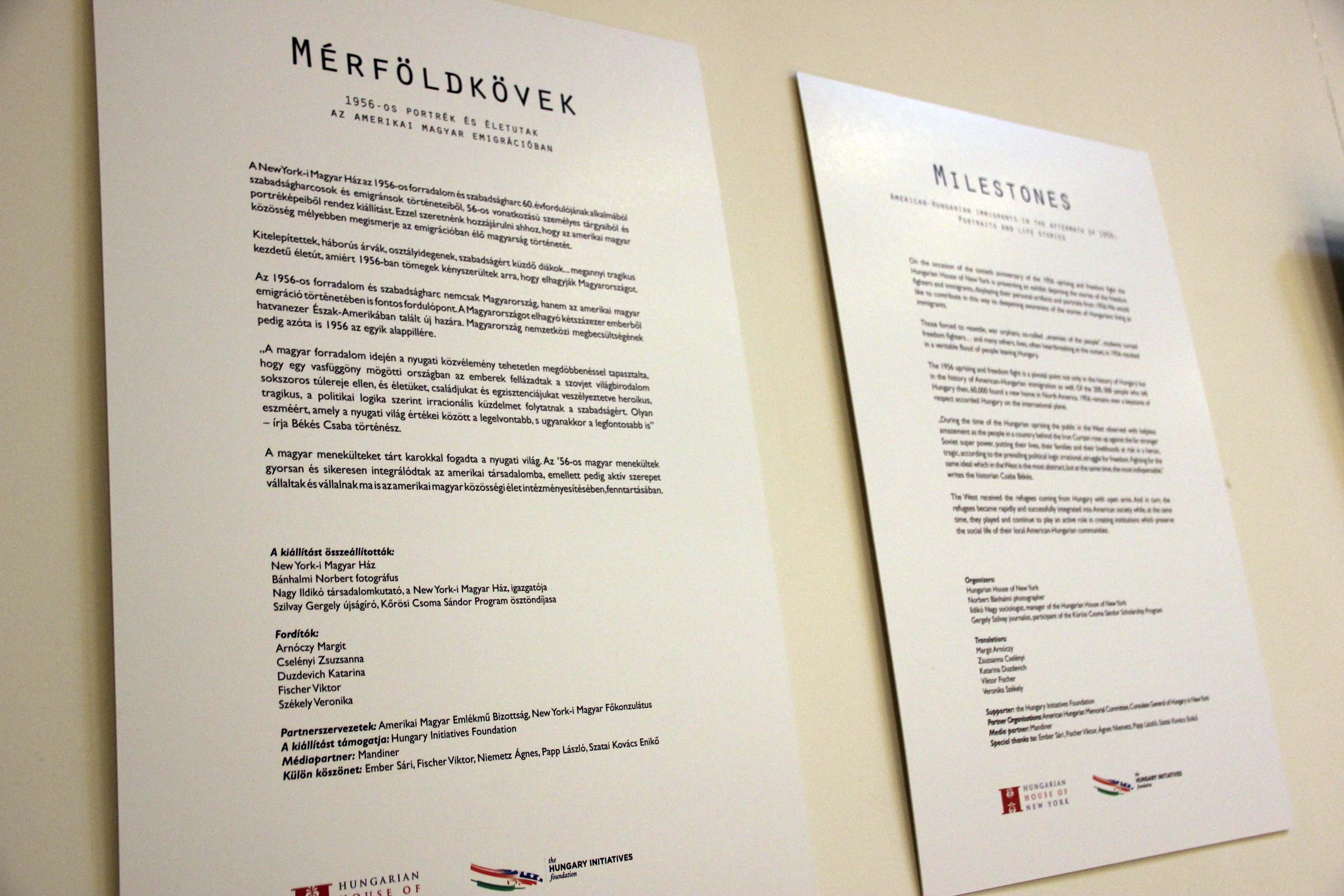 Hungarian House of New York Features Milestones, 1956 Immigrant Stories