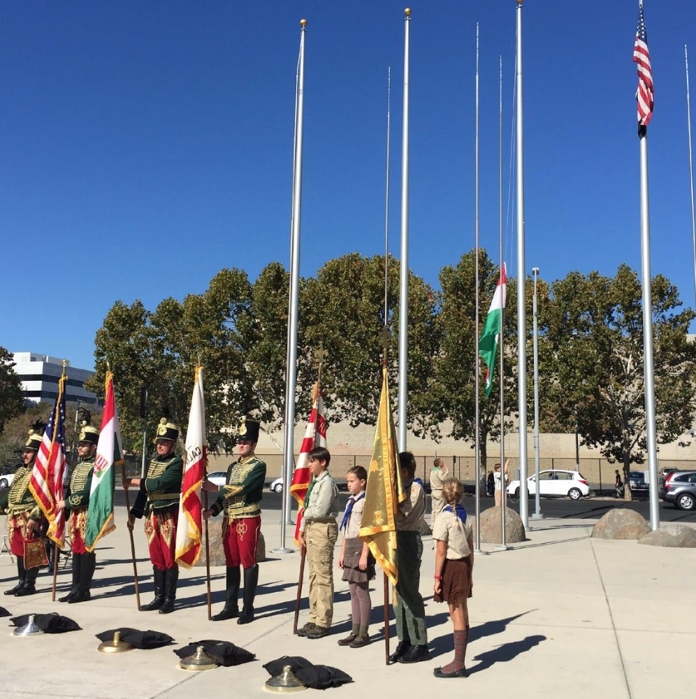 California Flag Raising Ceremony Honors 56 Heroes