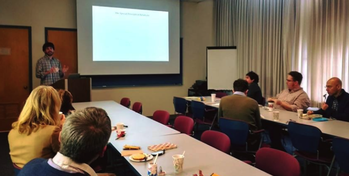 Junior Research Fellow Márton Gömöri at the Southern California Center for Philosophy of Science