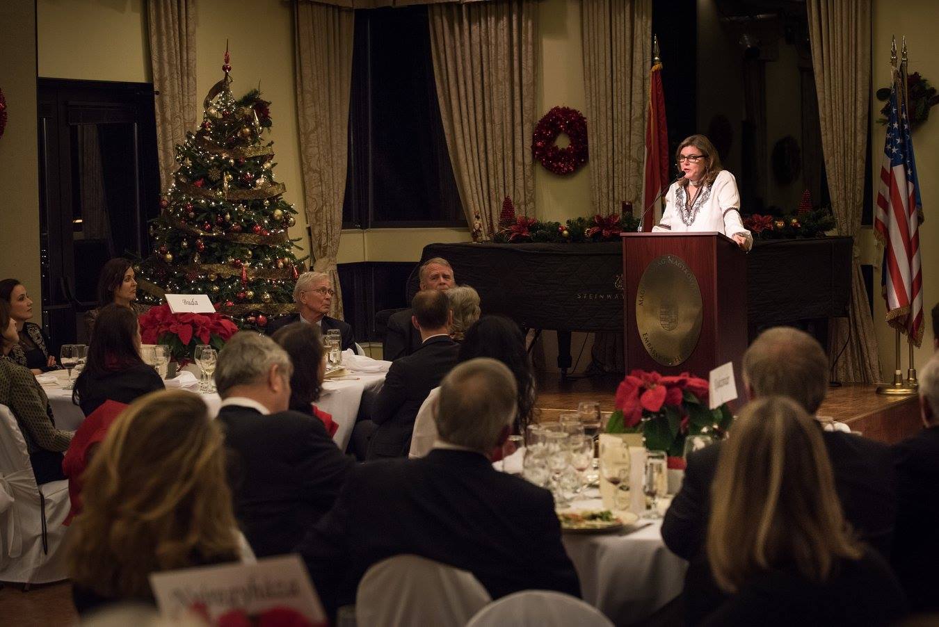 HIF Board Members Join Hungarian American Coalition for 26th Annual Mikulas Dinner