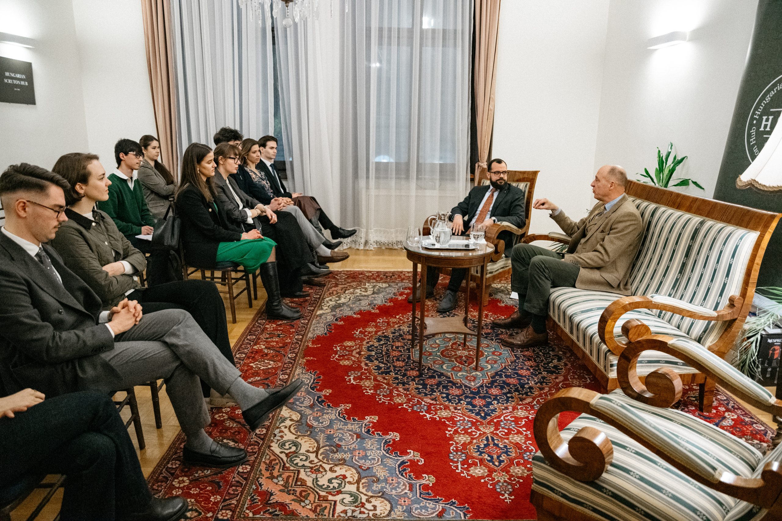 HF Alumni Welcomes Kristóf Szabadhegyi at Winter Gathering