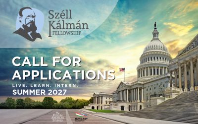 CALL FOR APPLICATIONS: Széll Kálmán Public Policy Fellowship Summer 2027
